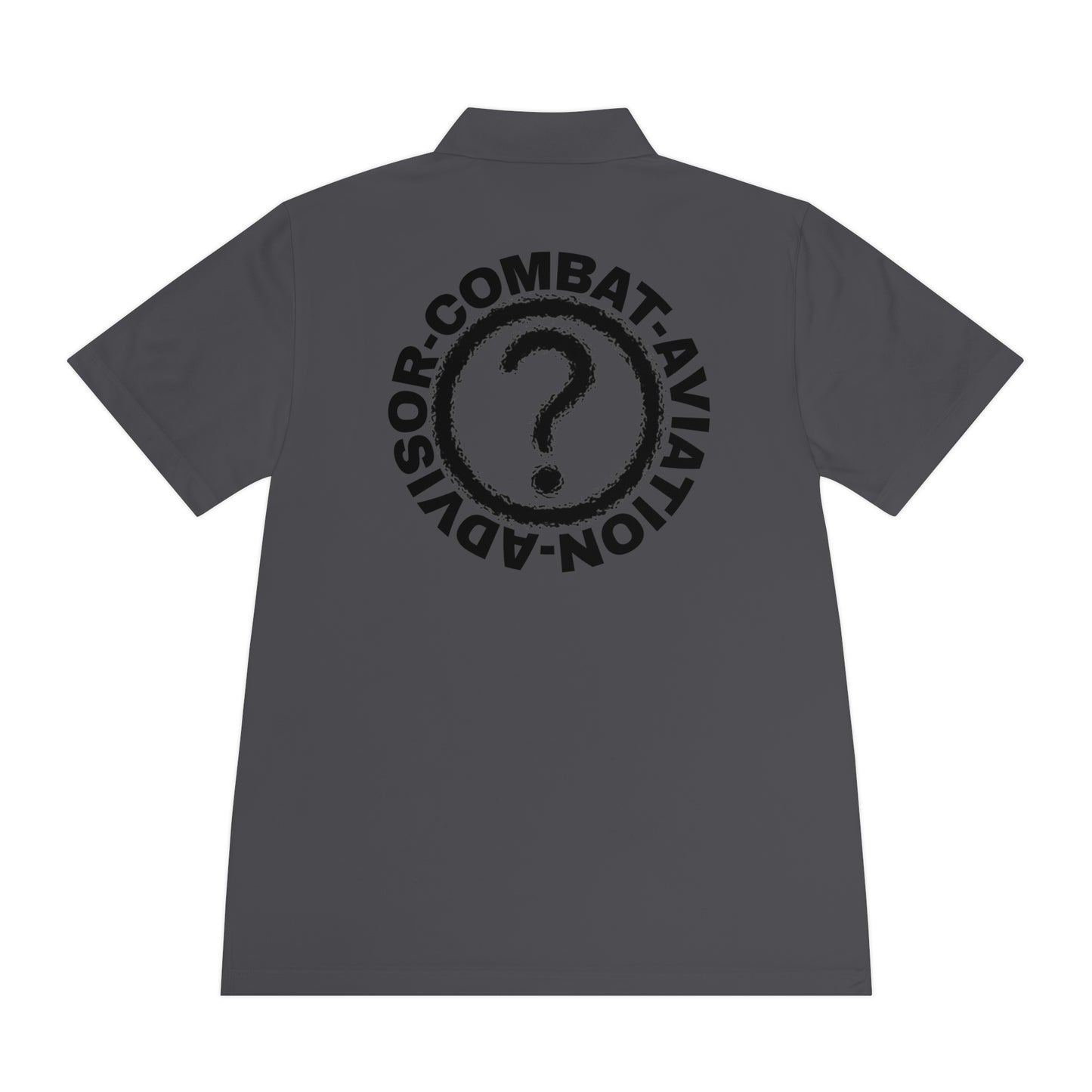 MAF - CAA Question Mark - Men's Sport Polo Shirt
