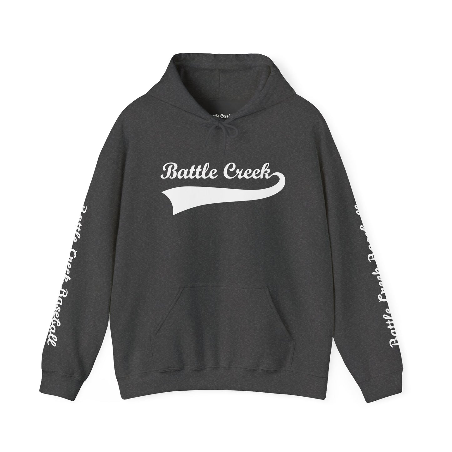 BC White Logo - Unisex Heavy Blend™ Hooded Sweatshirt