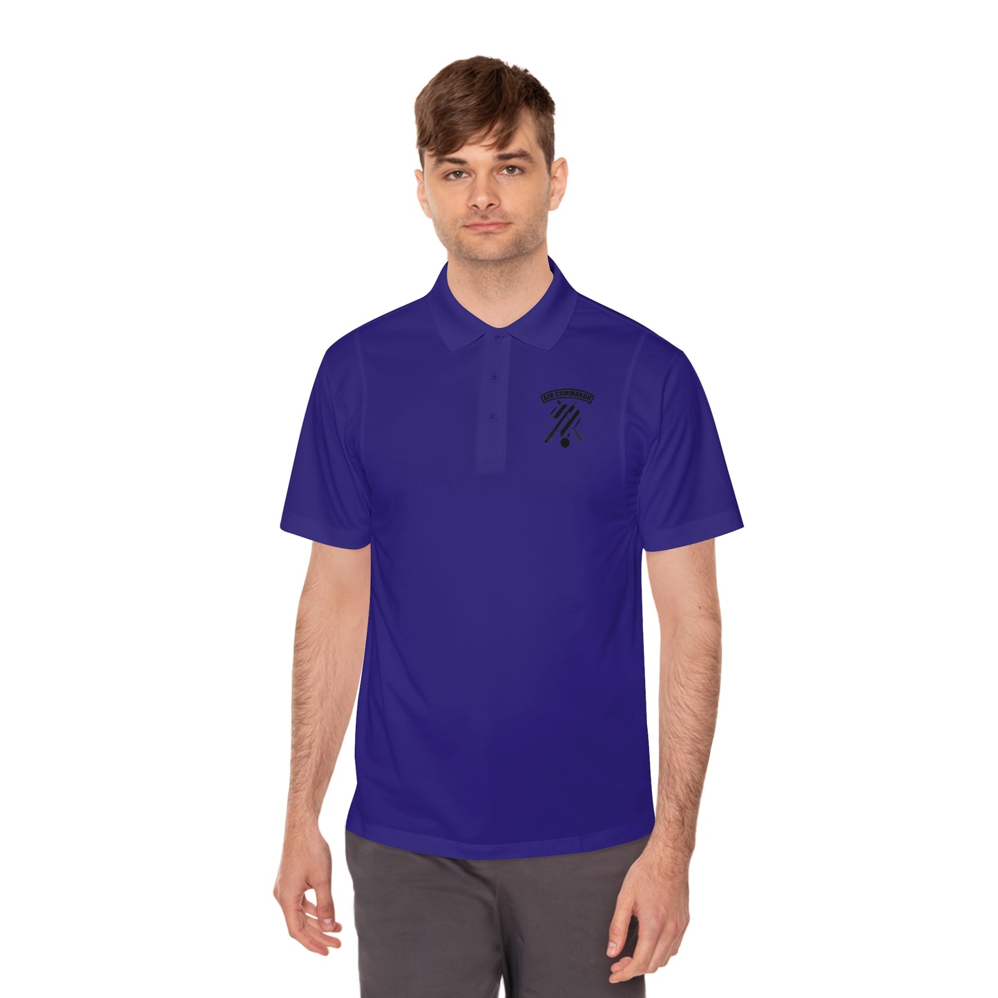 Commando - Question Mark - Men's Sport Polo Shirt