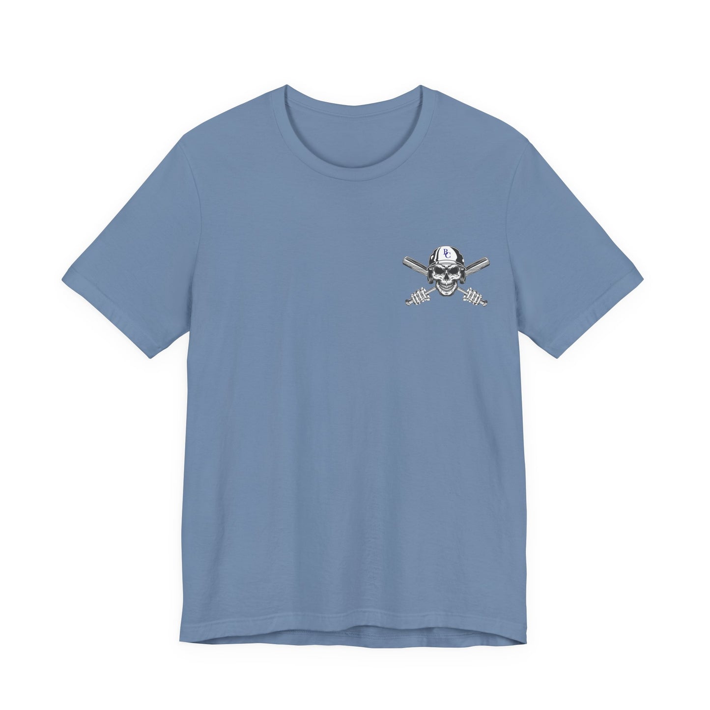 Battle Creek baseball Crossbones - Unisex Jersey Short Sleeve Tee
