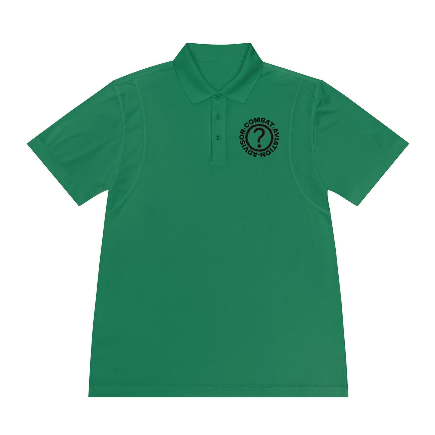 MAF - CAA Question Mark - Men's Sport Polo Shirt