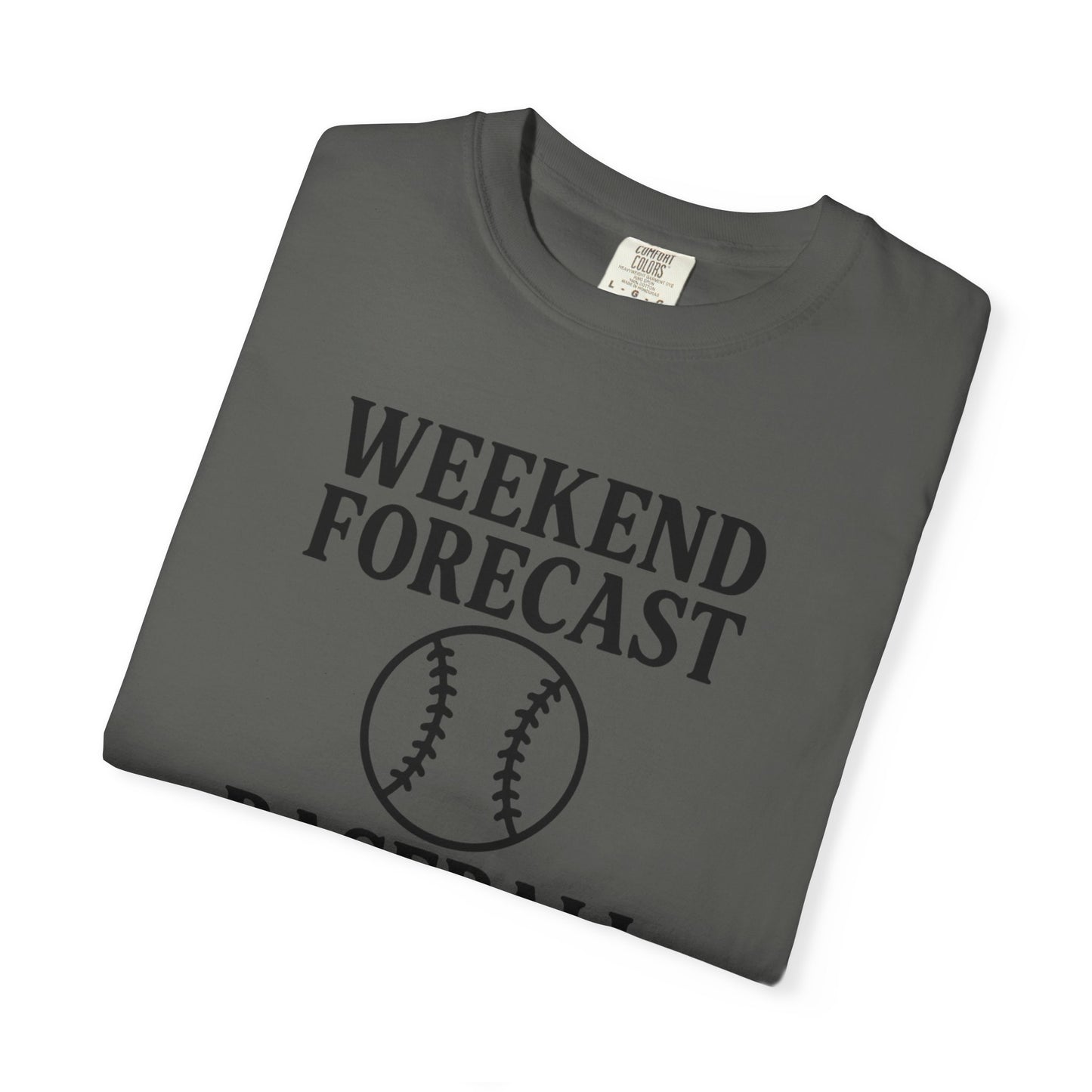 BC - Weekend Forecast - Unisex Garment-Dyed T-shirt
