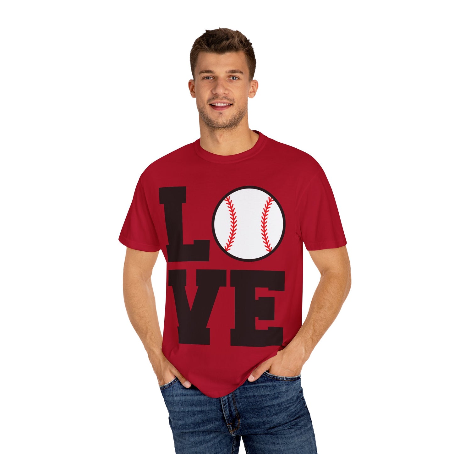 BC - Love - Unisex Garment-Dyed T-shirt