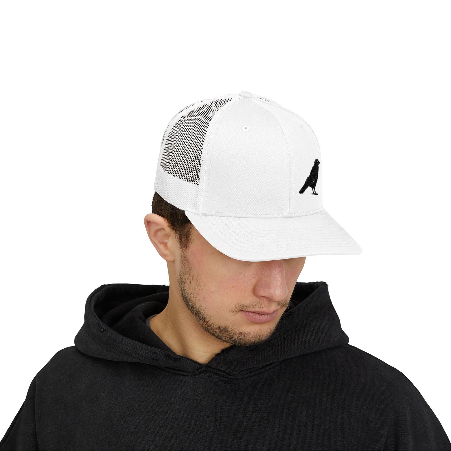 Raven Snapback Trucker Cap