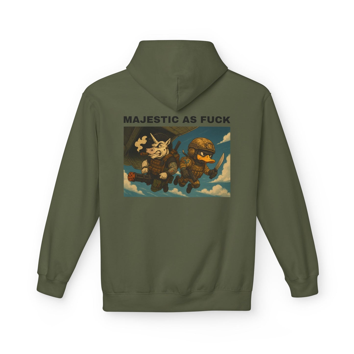 MAF - Unisex Midweight Softstyle Fleece Hoodie