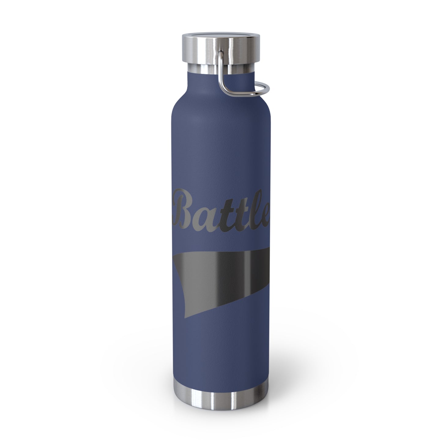 BC Black Logo Copper Vacuum Insulated Bottle, 22oz