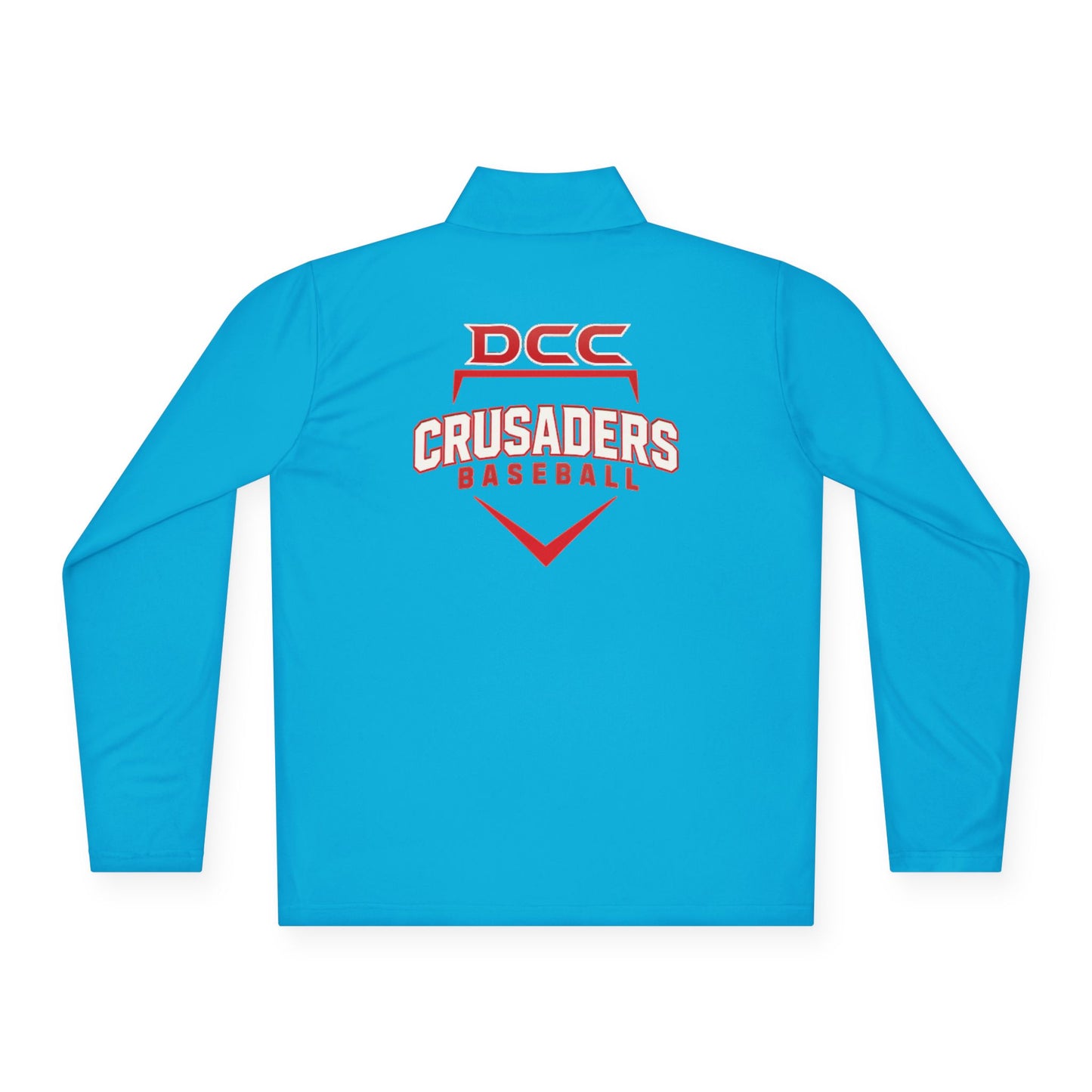 DCC - Red Logo - Unisex Quarter-Zip Pullover