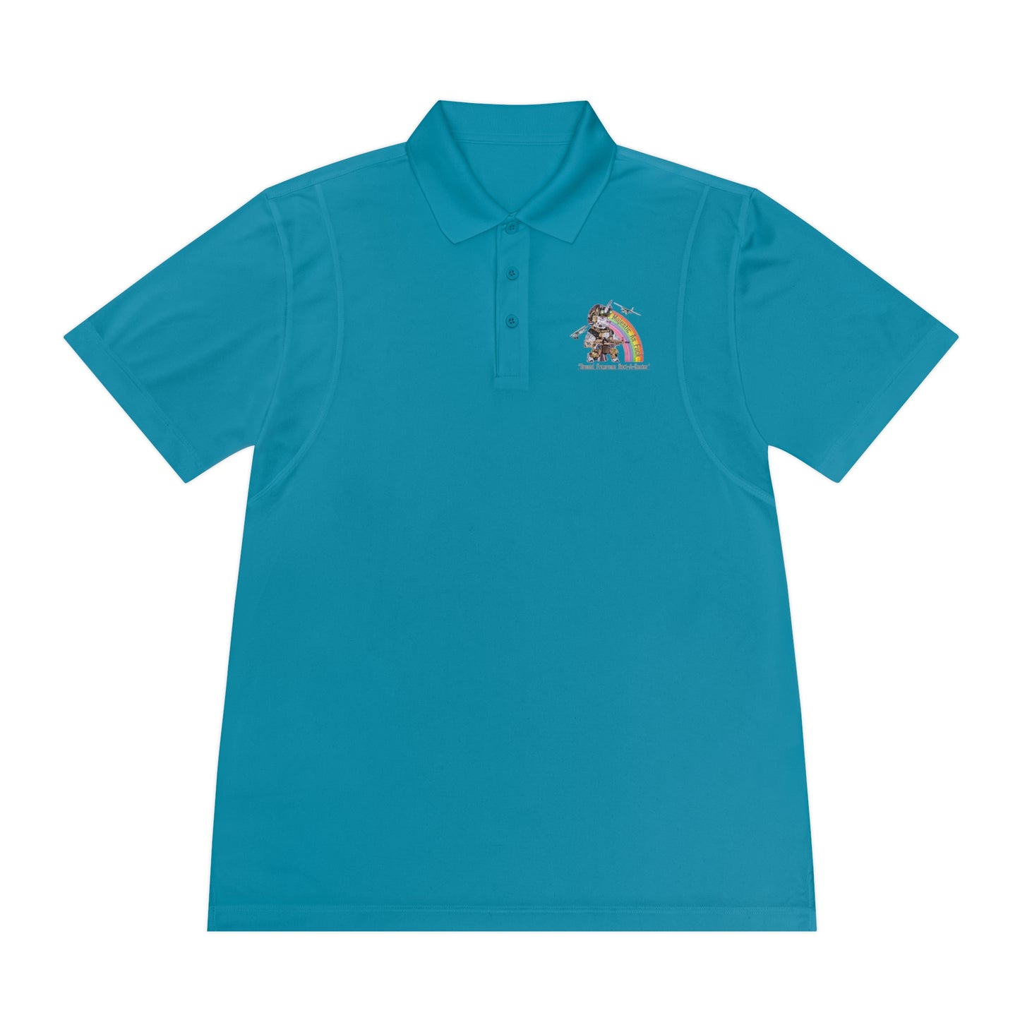 MAF - FLY IT LIKE YOU STOL IT - Men's Sport Polo Shirt