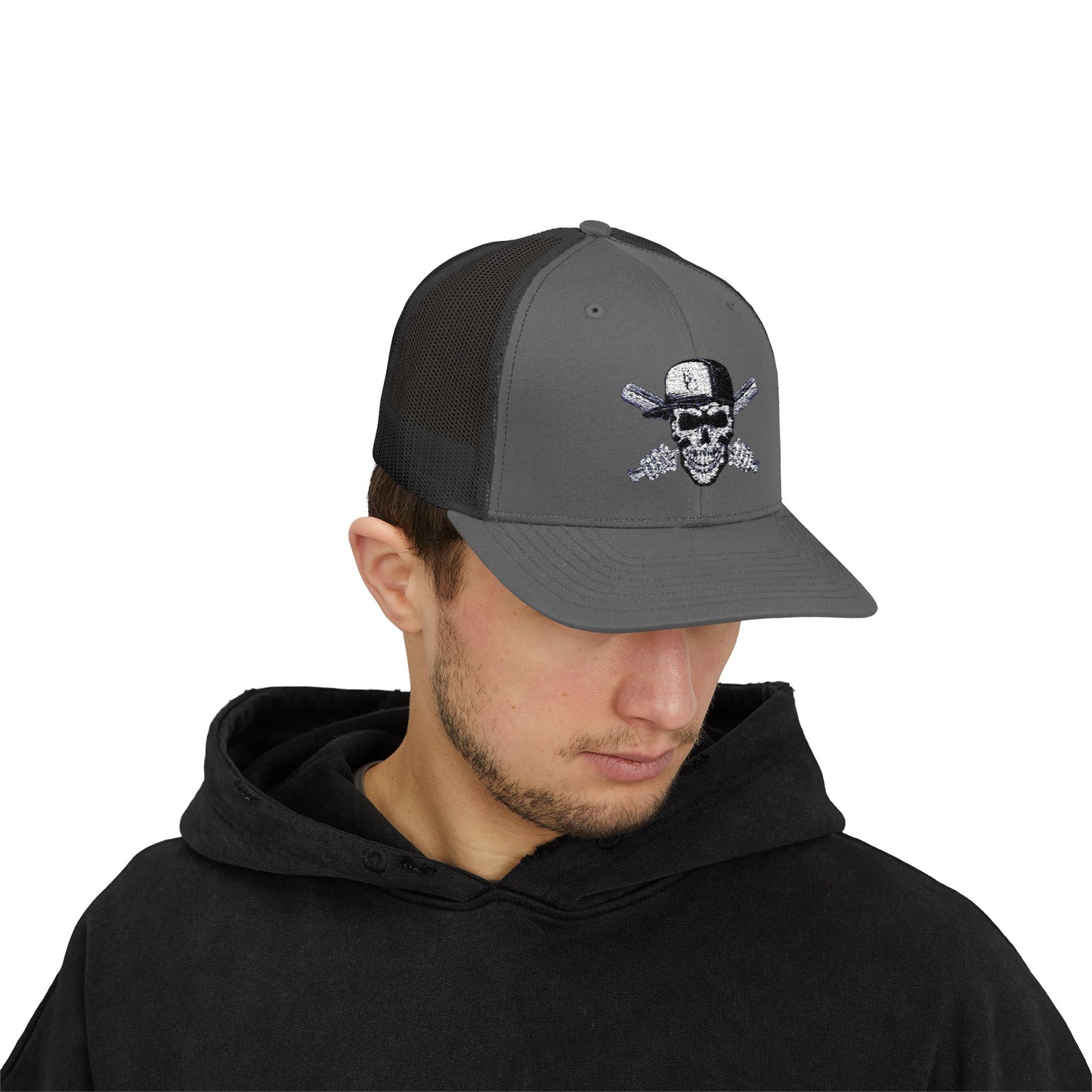 BC Skull - Snapback Trucker Cap