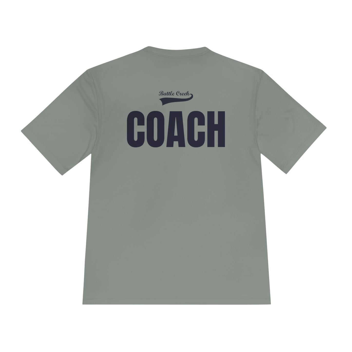 BC - COACH - Blue Logo - Unisex Moisture Wicking Tee