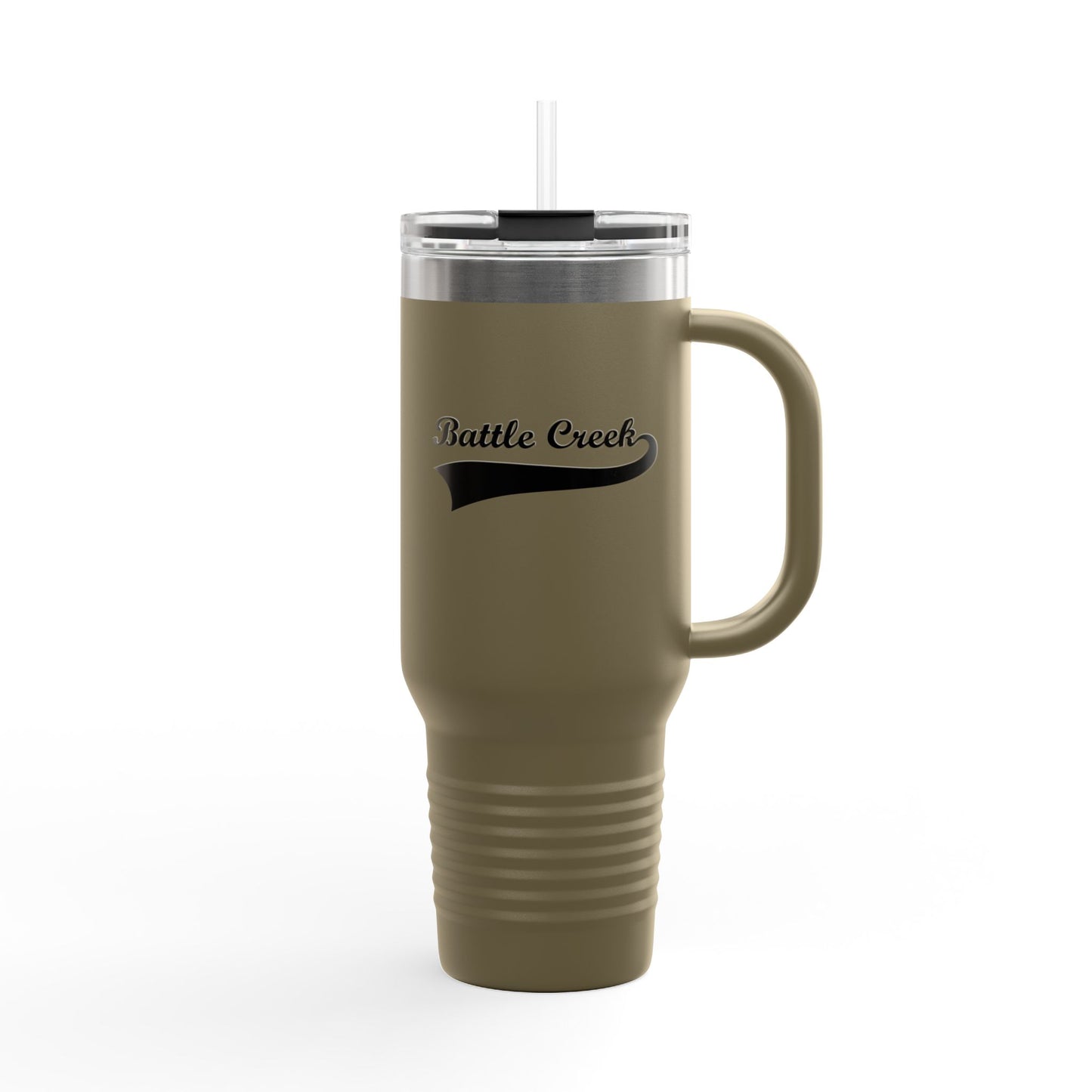 BC Black Logo Insulated Travel Mug, 40oz