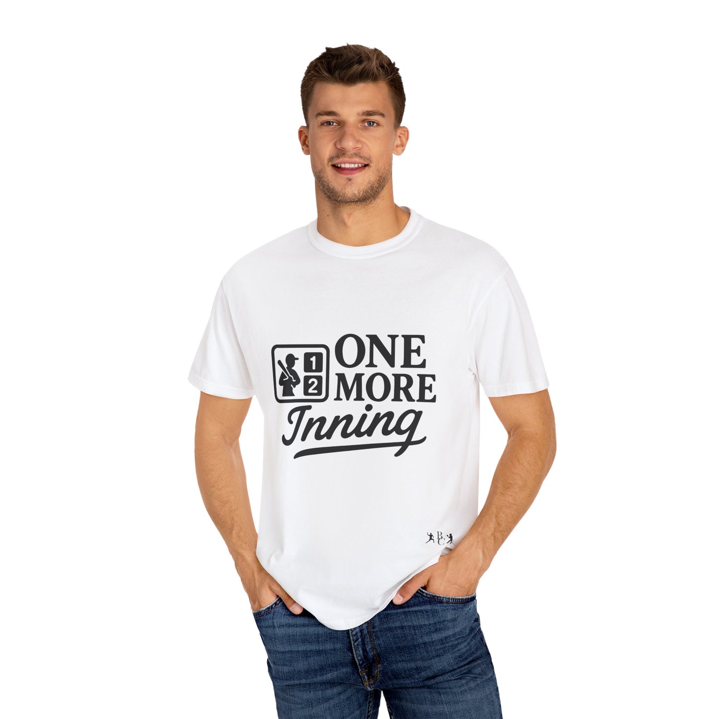 BC - One More Inning - Unisex Garment-Dyed T-shirt