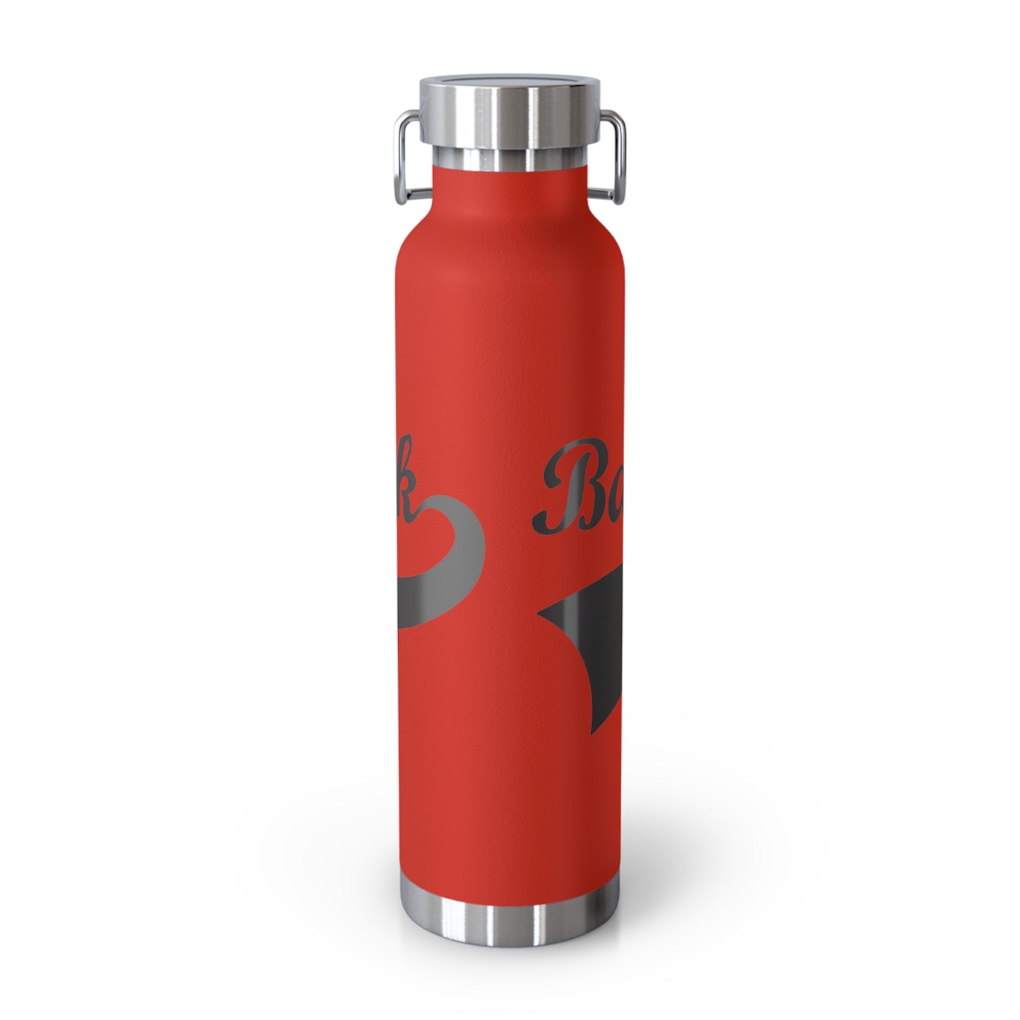 BC Black Logo Copper Vacuum Insulated Bottle, 22oz