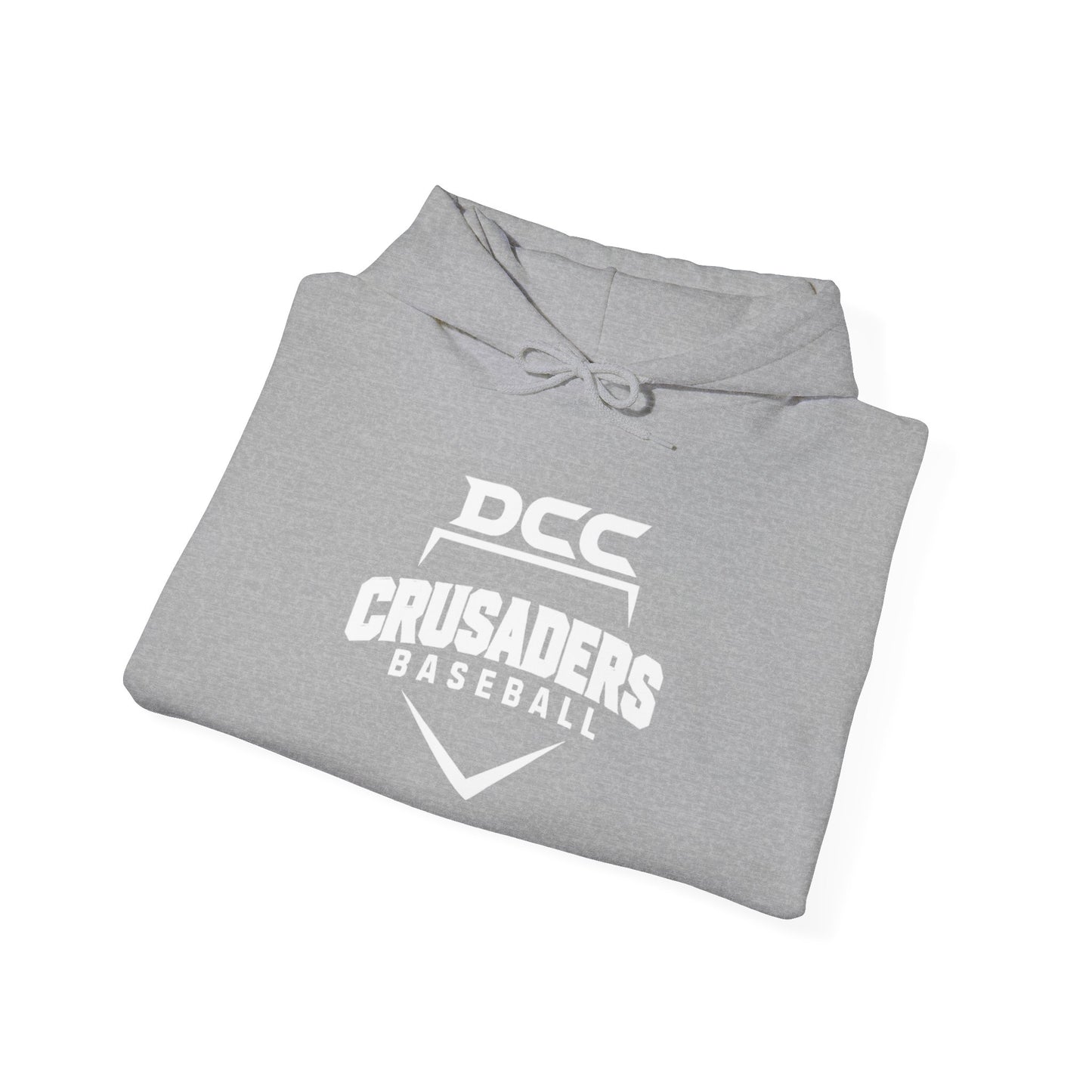 DCC - White Logo - Unisex Heavy Blend™ Hooded Sweatshirt