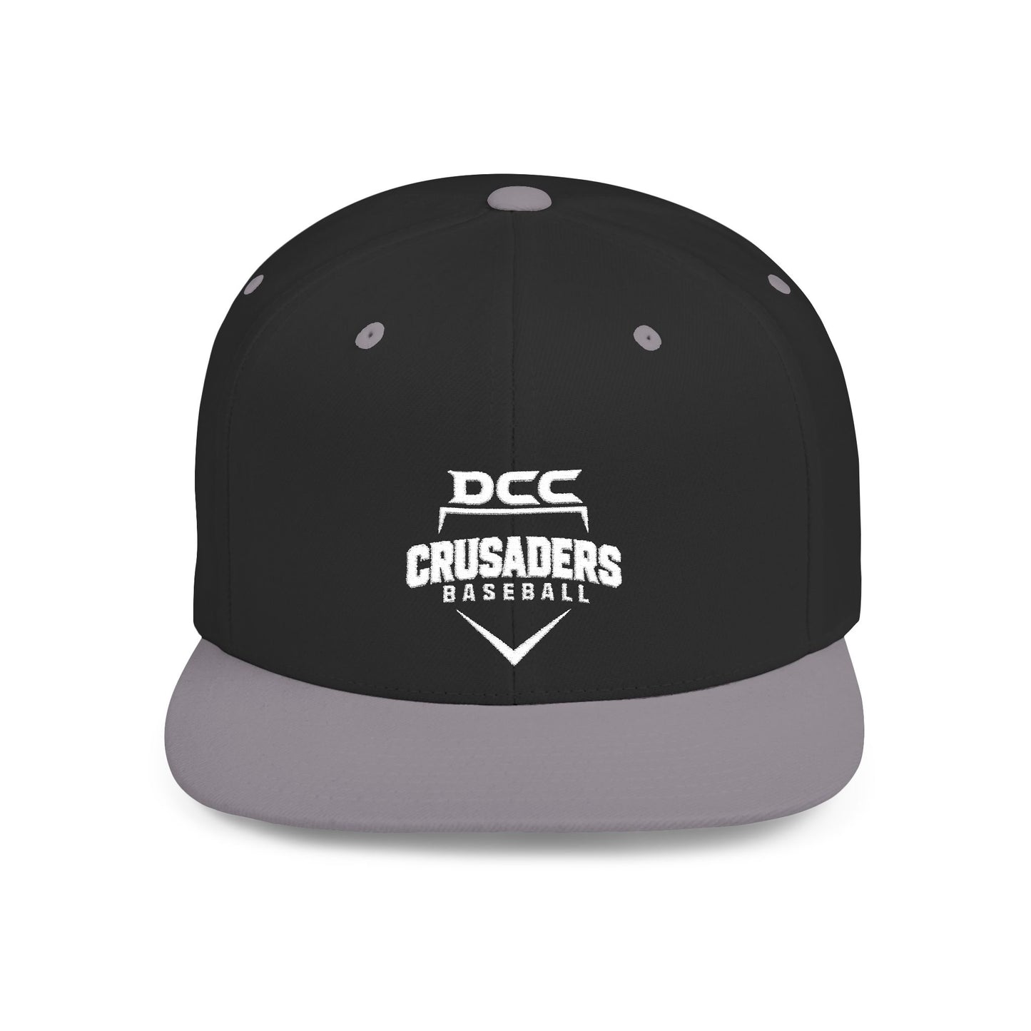 DCC - White Logo - Flat Bill Snapback