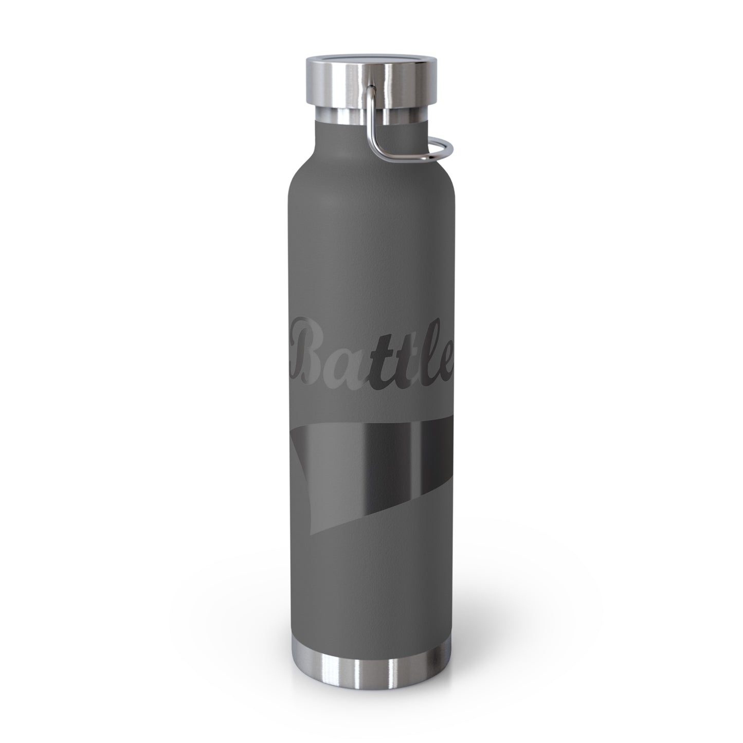 BC Black Logo Copper Vacuum Insulated Bottle, 22oz