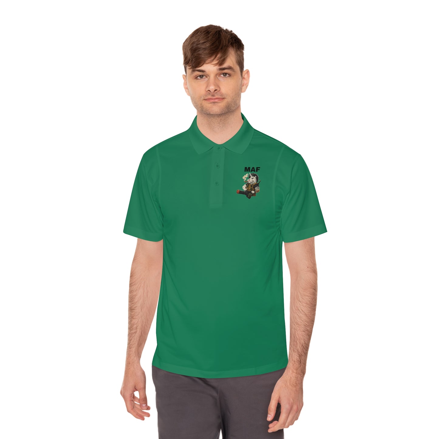 MAF - Unicorn - Men's Sport Polo Shirt