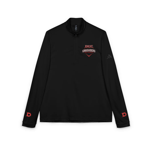 DCC - Red Logo - adidas® Quarter-Zip Pullover (Embroidery)