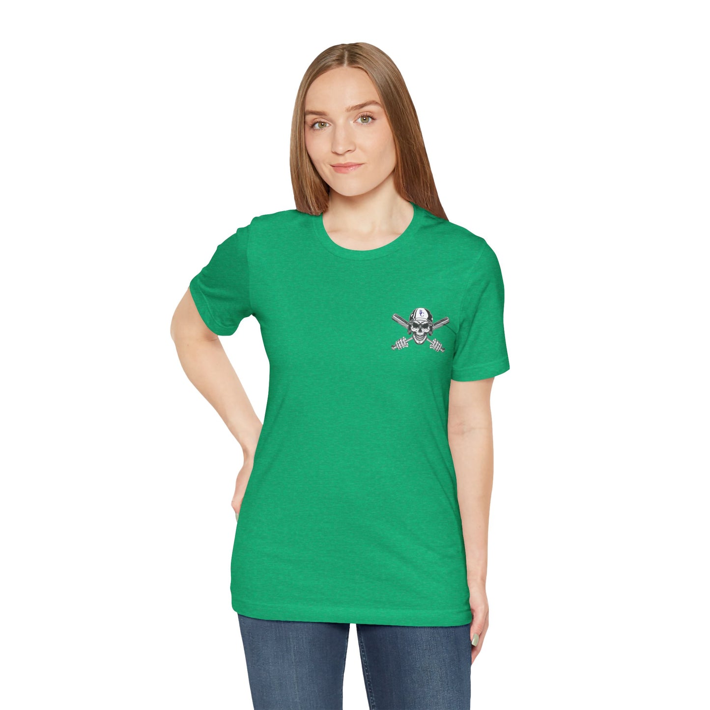 Battle Creek baseball Crossbones - Unisex Jersey Short Sleeve Tee